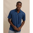 Southern Tide Men's Driver Coastal Geo Polo Shirt in Dress Blue colorway