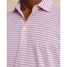 Southern Tide Men's Driver Carova Stripe Polo Shirt in Light Pink colorway