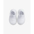 The Nike Toddlers' Flex Runner 3 Shoes in White and Pure Platinum