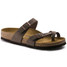 The Birkenstock Mayari Sandals Birko-Flor Sandals in the Mocha Birkibuc Colorway