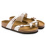 The Birkenstock Mayari Sandals Birko-Flor Sandals in the Antique Lace Colorway