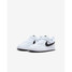 The Nike Little Kids' Court Borough Low Recraft in White and Black