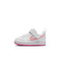 The Nike Toddlers' Court Borough Low Recraft Shoes in the Pinksicle Colorway