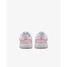 The Nike Toddlers' Court Borough Low Recraft Shoes in White and Pink Foam