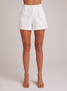 Bella Dahl Women's Hanna Pleated Shorts in White