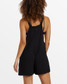 Billabong Women's Beach Crush Romper Black Sands back