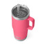 YETI Rambler 25 oz Mug with Straw Lid - Tropical Pink