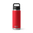 YETI Rambler 26 oz Chug Bottle in Rescue Red