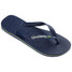 The Havaianas Kids' Brazil Logo Sandals in Navy