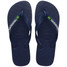 Havaianas Men's Brazil Logo Sandals Navy side view