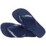 The Havaianas Kids' Brazil Logo Sandals in Navy