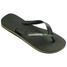 Havaianas Men's Brazil Logo Sandals Green Olive sole view