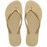 The Havaianas Women's Slim Flip Flops in the Sand Grey Colorway