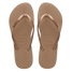 Havaianas Women's Slim Flip Flops Rose Gold sole detail