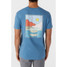 O'NEILL MEN'S WATCHER TEE IN COPEN BLUE COLORWAY