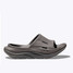 The Hoka Ora 3 Recovery Slides in Grey