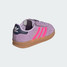 The Adidas Toddlers' Gazelle Sneakers in Powder Plum and Lucid Pink