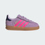 The Adidas Toddlers' Gazelle Sneakers in Powder Plum and Lucid Pink