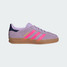 The Adidas Big Kids' Gazelle Sneakers in Powder Plum