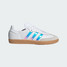 The Adidas Big Kids' Samba OG Sneakers in White