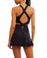 FP Movement Women's Back It Up Skortsie in Black colorway