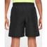 The Nike Boys' Multi Dri-FIT Training Shorts in Black and Volt Green