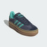 The Adidas Women's Gazelle Bold Shoes in Shadow Navy