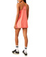 FP Movement Women's Hot Shot Mini Dress in Ruby Red colorway