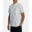 The RVCA Men's That'll Do Short Sleeve Shirt in the Vintage White Colorway