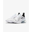 Nike Women's Air Max 270 Sneakers White and Black angle view