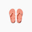 Reef Toddlers Girls' Little Charming Sandals in Peach Parfait front view