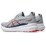 The Asics Men's Gel-Kayano 31 Running Shoes in Piedmont Grey and Fiery Red