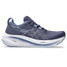 The Asics Men's Gel-Nimbus 26 Running Shoes in Thunder Blue and Denim Blue