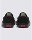 Vans Classic Slip-On Shoes All Black product view