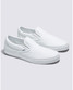 Vans Classic Slip-On Shoes Triple White detail view