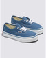 Vans Kids' Authentic Shoes Navy and White top view