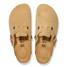 Birkenstock Women's Boston Soft Suede Clogs - Latte Cream