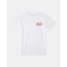 The RVCA Men's Oval Script Tee in White