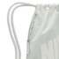 Nike Heritage Drawstring Bag in Light Silver colorway