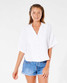 Rip Curl Women's Premium Surf Button Top in White colorway