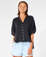 Rip Curl Women's Premium Surf Button Top in Black colorway Rip Curl Women's Premium Surf Button Top in Black colorway