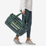 Patagonia Black Hole 40L Duffel Bag in Nouveau Green back view