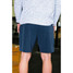 The Burlebo Men's Athletic Performance Shorts in Heather Navy