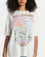 Billabong Women's Vision Of Paradise Tee in Salt Crystal colorway