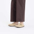 Birkenstock Women's Boston Big Buckle Clogs Sandcastle Beige Nubuck front view
