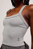 FP Movement Women's All Clear Solid Cami in Heather Grey