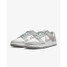 The Nike Men's Dunk Low Retro Shoes in White and Grey