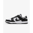 The Nike Men's Dunk Low Retro Shoes in Black and White
