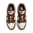 The Nike Women's Dunk Low Retro Shoes in White and Brown