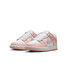 The Nike Big Kids' Dunk Low Shoes in Washed Coral Pink